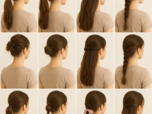 Easy Hairstyles for Long Hair 3 Easy Hairstyles for Long Hair