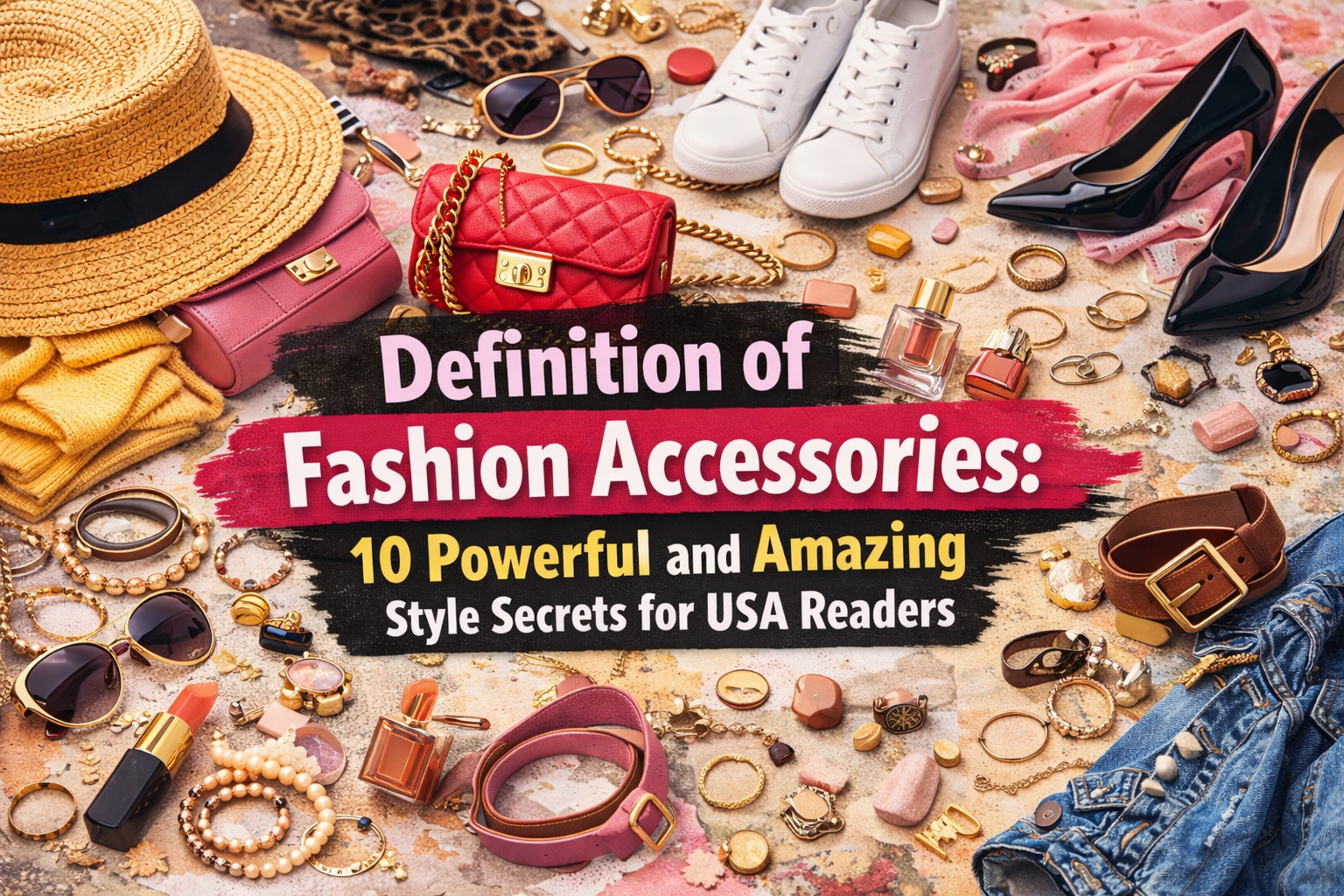 Definition of Fashion Accessories – Simple Guide for USA Readers 4 Definition of Fashion Accessories: