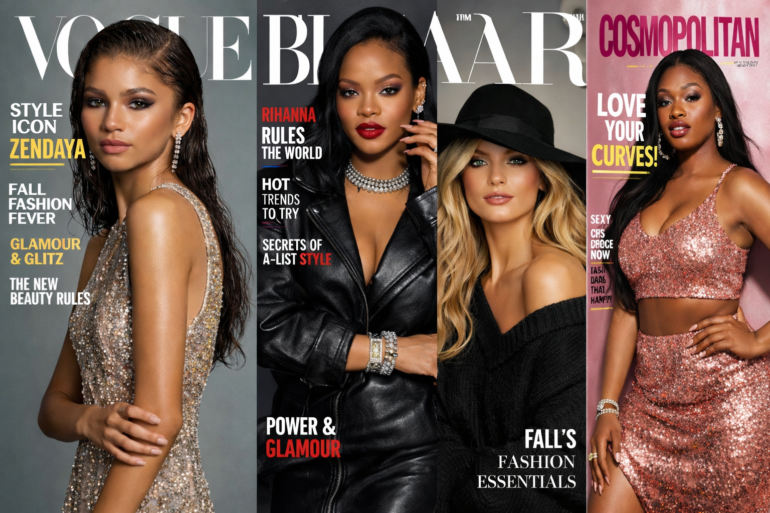 Fashion Magazine Front Cover