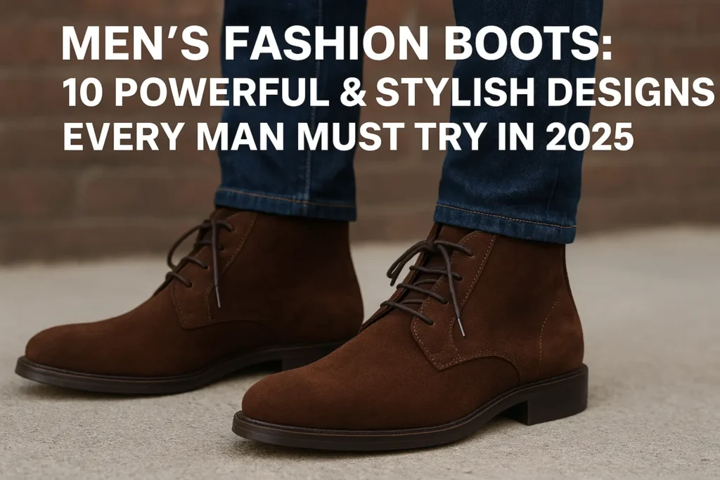 Men’s Fashion Boots 2 Men’s Fashion Boots: