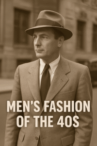 Home 121 Men’s Fashion of the 40s