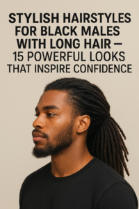 Home 120 Hairstyles for Black Males with Long Hair