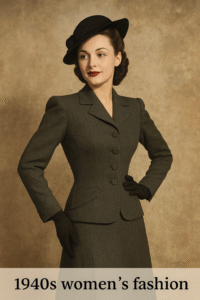Home 108 1940s Women’s Fashion