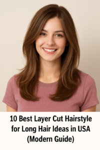 Home 128 layer cut hairstyle for long hair