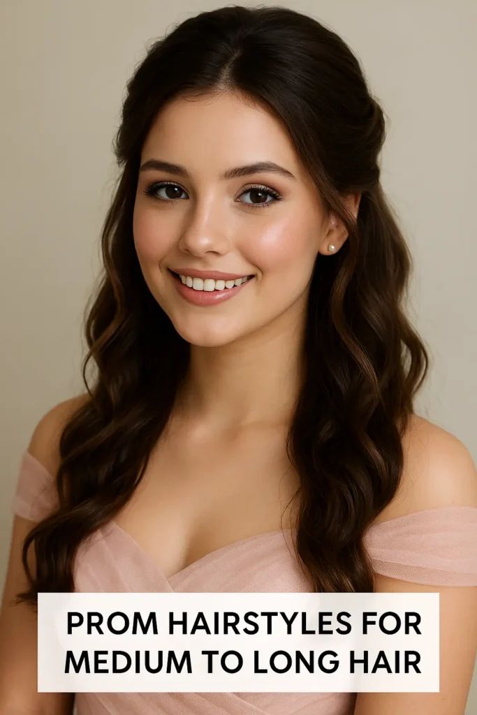 prom hairstyles for medium to long hair 2 prom hairstyles for medium to long hair