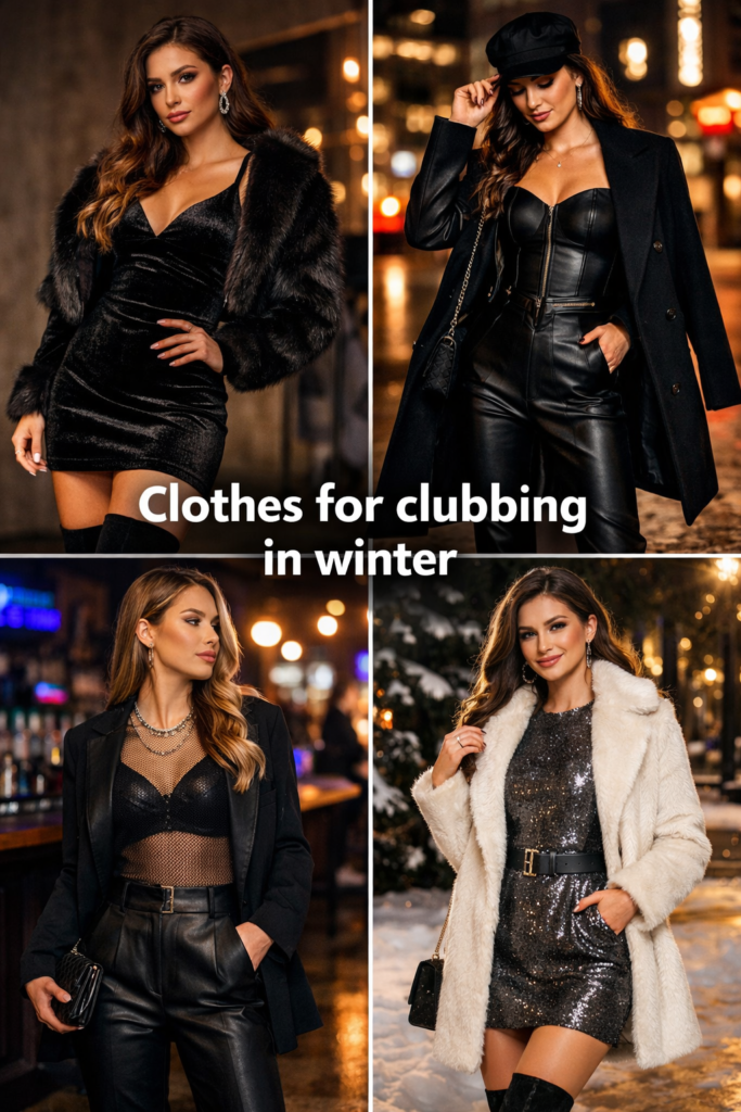 Clothes for Clubbing in Winter 2 Clothes for Clubbing in Winter