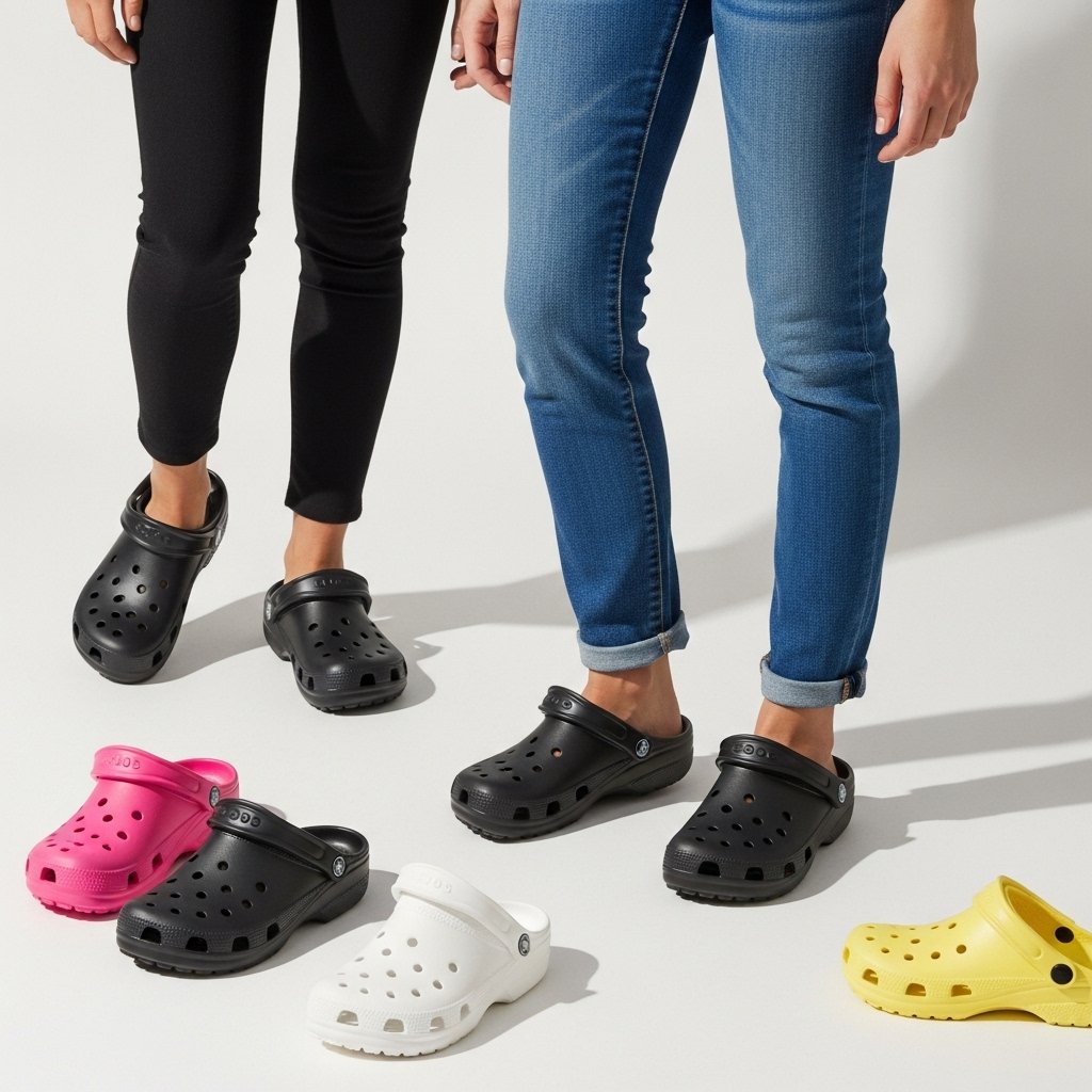 Croc Style Shoes for Women and Men 2 Croc Style Shoes for Women and Men
